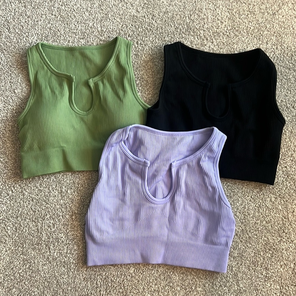 Set of 3 amazon tank tops
